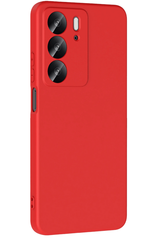 Realme C75 4G First Silikon Kılıf - Kırmızı 2