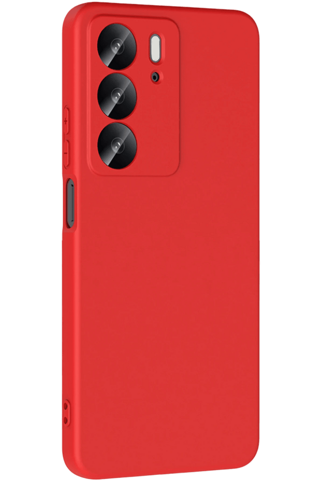 Realme C75 4G First Silikon Kılıf - Kırmızı 2