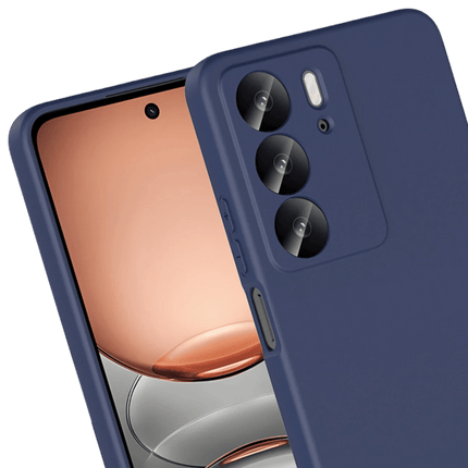 Realme C75 4G First Silikon Kılıf - Lacivert 3