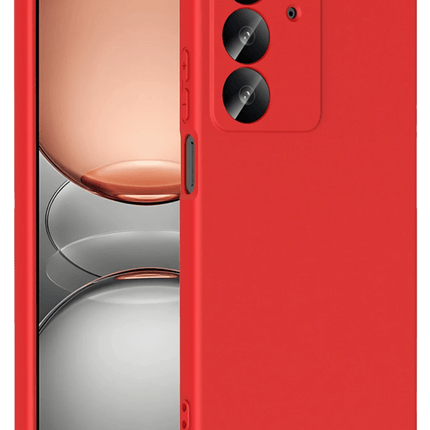 Realme C75 4G First Silikon Kılıf - Kırmızı