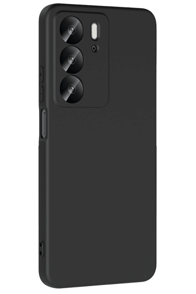 Realme C75 4G First Silikon Kılıf - Siyah 3