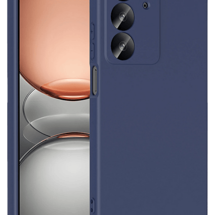 Realme C75 4G First Silikon Kılıf - Lacivert