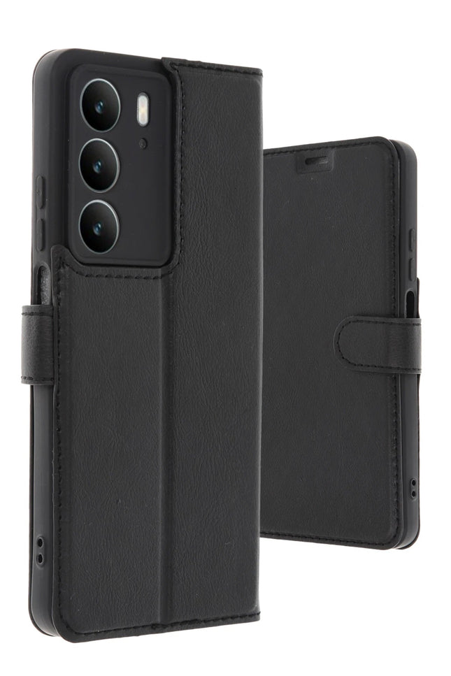 Realme C75 4G Trend S Plus Kapaklı Kılıf - Siyah