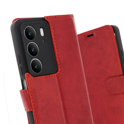 Realme C75 4G Trend S Plus Kapaklı Kılıf - Kırmızı 2