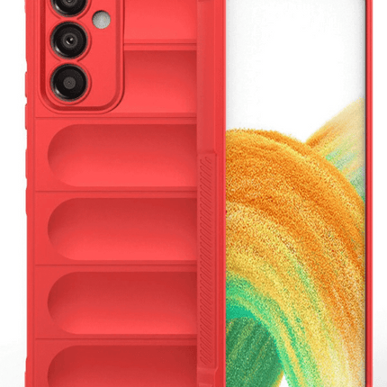 Samsung A36 Optimum Silikon Kılıf - Kırmızı