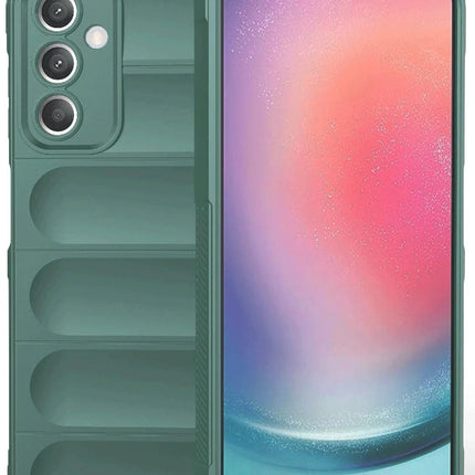 Samsung A36 Optimum Silikon Kılıf - Koyu Yeşil