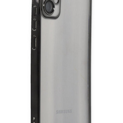 Samsung Galaxy A05 Razer Lensli Silikon Kılıf - Siyah 2