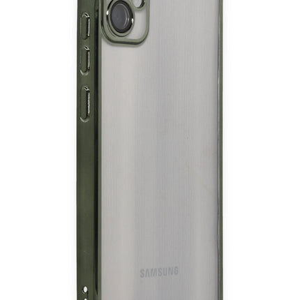 Samsung Galaxy A05 Razer Lensli Silikon Kılıf - Yeşil 2