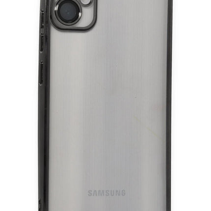 Samsung Galaxy A05 Razer Lensli Silikon Kılıf - Siyah
