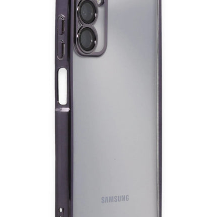 Samsung Galaxy A05S Razer Lensli Silikon Kılıf - Mor 2