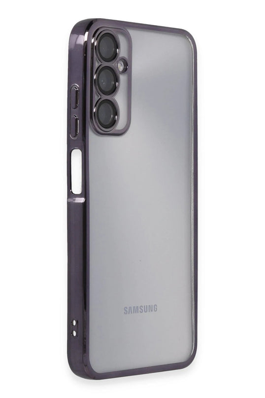 Samsung Galaxy A05S Razer Lensli Silikon Kılıf - Mor 2