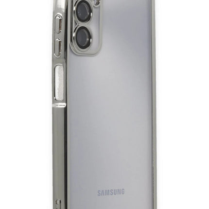 Samsung Galaxy A05S Razer Lensli Silikon Kılıf - Gümüş 2
