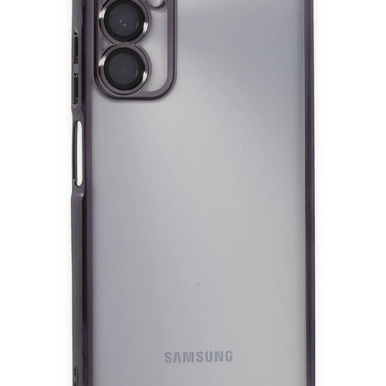 Samsung Galaxy A05S Razer Lensli Silikon Kılıf - Mor