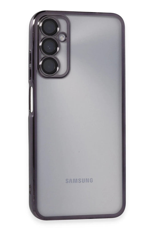 Samsung Galaxy A05S Razer Lensli Silikon Kılıf - Mor