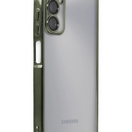 Samsung Galaxy A05S Razer Lensli Silikon Kılıf - Yeşil 2