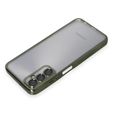 Samsung Galaxy A05S Razer Lensli Silikon Kılıf - Yeşil 3