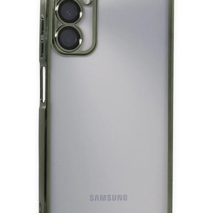 Samsung Galaxy A05S Razer Lensli Silikon Kılıf - Yeşil