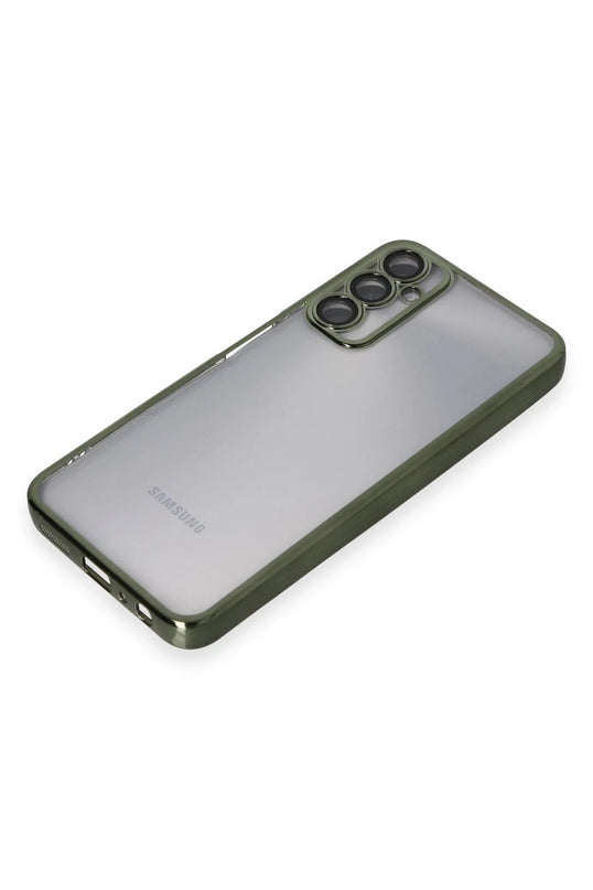 Samsung Galaxy A05S Razer Lensli Silikon Kılıf - Yeşil 4
