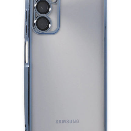 Samsung Galaxy A05S Razer Lensli Silikon Kılıf - Açık Mavi