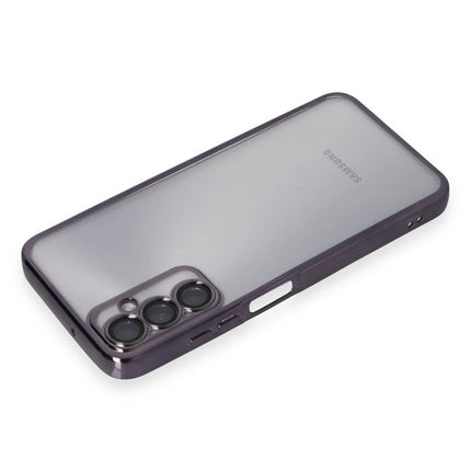 Samsung Galaxy A05S Razer Lensli Silikon Kılıf - Mor 3