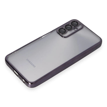 Samsung Galaxy A05S Razer Lensli Silikon Kılıf - Mor 4