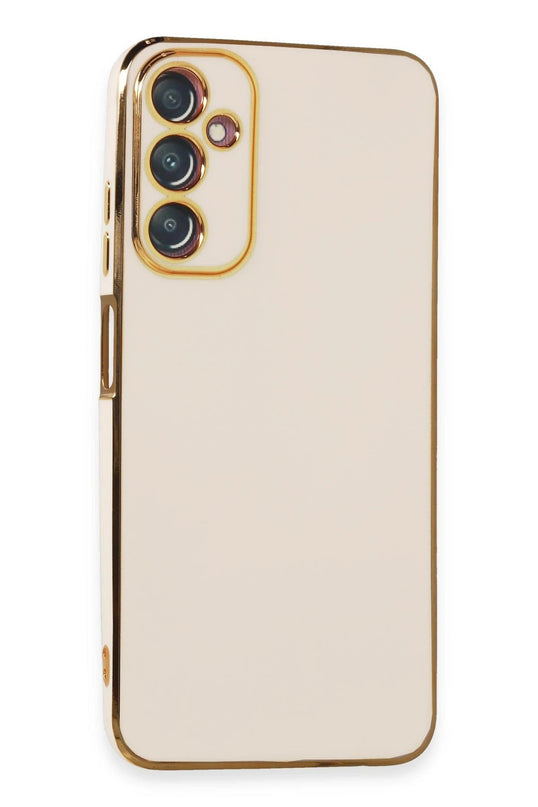 Samsung Galaxy A05S Volet Silikon Kılıf - Beyaz