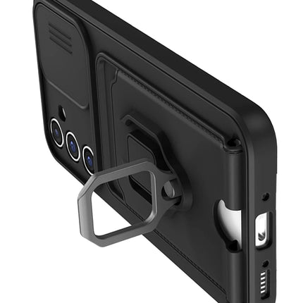 Samsung Galaxy A05S Zuma Kartvizitli Yüzüklü Silikon Kılıf - Siyah 3