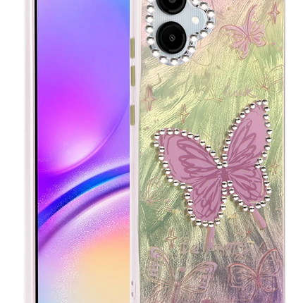 Samsung Galaxy A06 Blade Aynalı Desenli Kapak Kılıf - Desen 5