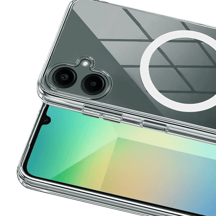 Samsung Galaxy A06 Combo Sert Şeffaf Magsafe Kapak Kılıf 2