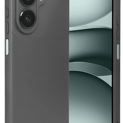 Samsung Galaxy A07 4G Auto Focus Karbon Kapak Kılıf - Gri