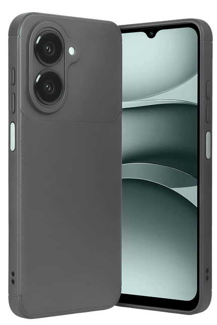 Samsung Galaxy A07 4G Auto Focus Karbon Kapak Kılıf - Gri