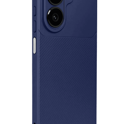 Samsung Galaxy A07 4G Auto Focus Karbon Kapak Kılıf - Lacivert 2