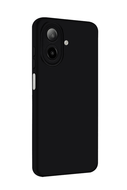 Samsung Galaxy A07 4G Nano içi Kadife Silikon Kılıf - Siyah 2