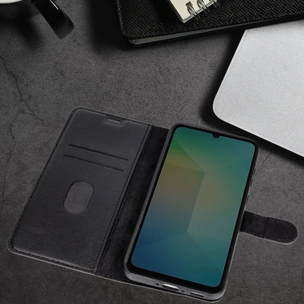 Samsung Galaxy A07 4G Trend S Plus Kapaklı Kılıf - Yeşil 4