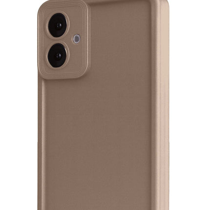 Samsung Galaxy A07 4G Viera Silikon Kılıf - Kahverengi 2