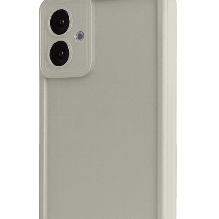 Samsung Galaxy A07 4G Viera Silikon Kılıf - Krem 2