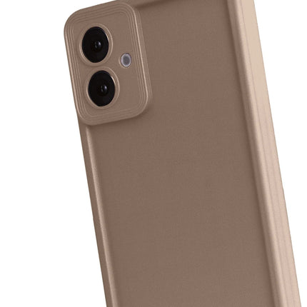 Samsung Galaxy A07 4G Viera Silikon Kılıf - Kahverengi 3