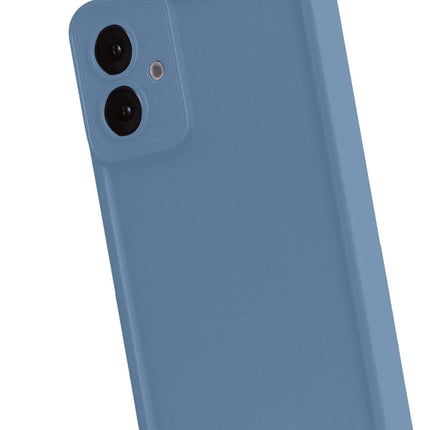 Samsung Galaxy A07 4G Viera Silikon Kılıf - Mavi 3