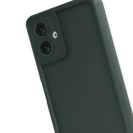 Samsung Galaxy A07 4G Viera Silikon Kılıf - Koyu Yeşil 3