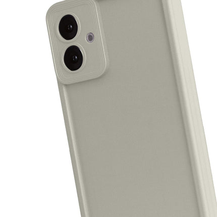 Samsung Galaxy A07 4G Viera Silikon Kılıf - Krem 3
