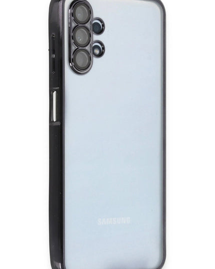 Samsung Galaxy A13 4G Razer Lensli Silikon Kılıf - Siyah 2