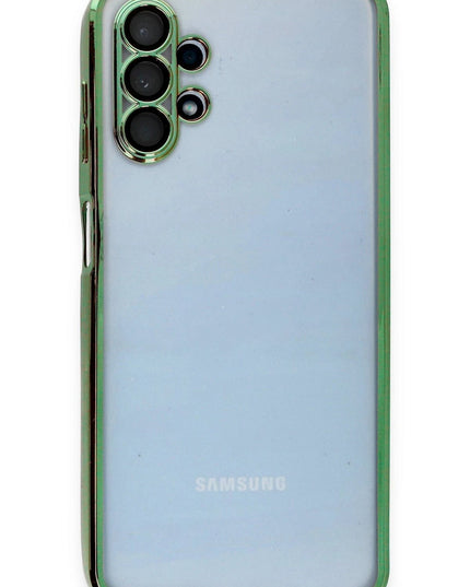 Samsung Galaxy A13 4G Razer Lensli Silikon Kılıf - Yeşil 2