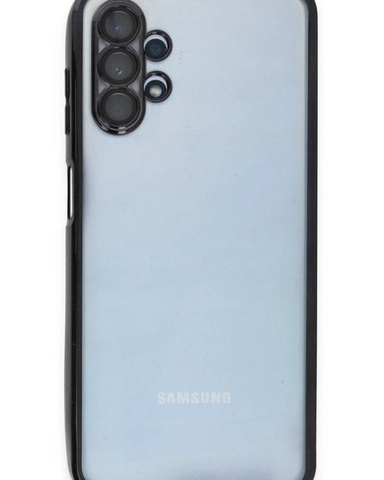 Samsung Galaxy A13 4G Razer Lensli Silikon Kılıf - Siyah
