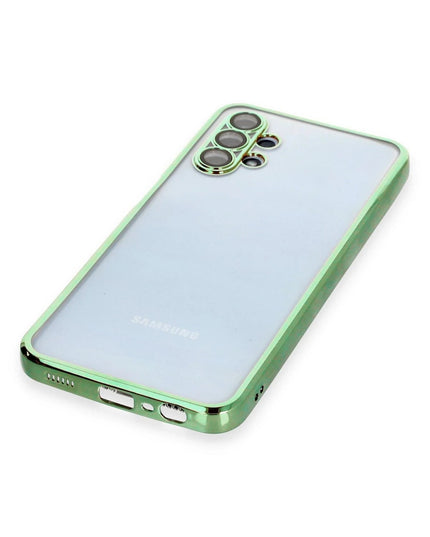 Samsung Galaxy A13 4G Razer Lensli Silikon Kılıf - Yeşil 4