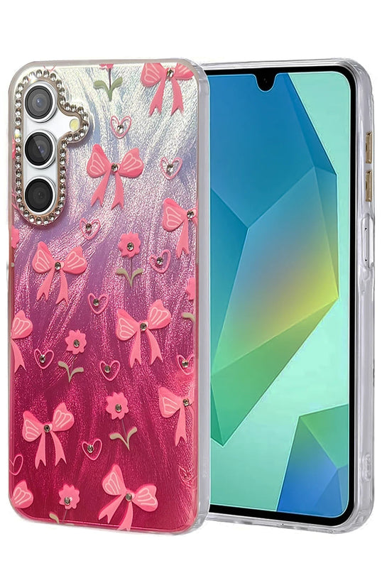 Samsung Galaxy A14 4G Blade Aynalı Desenli Kapak Kılıf - Desen 3