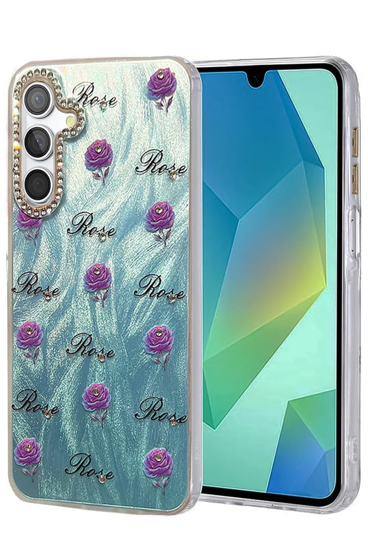 Samsung Galaxy A14 4G Blade Aynalı Desenli Kapak Kılıf - Desen 9