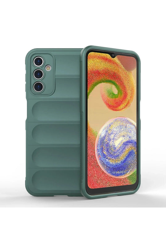 Samsung Galaxy A14 4G Optimum Silikon Kılıf - Koyu Yeşil