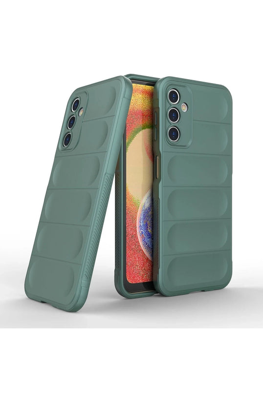 Samsung Galaxy A14 4G Optimum Silikon Kılıf - Koyu Yeşil 2