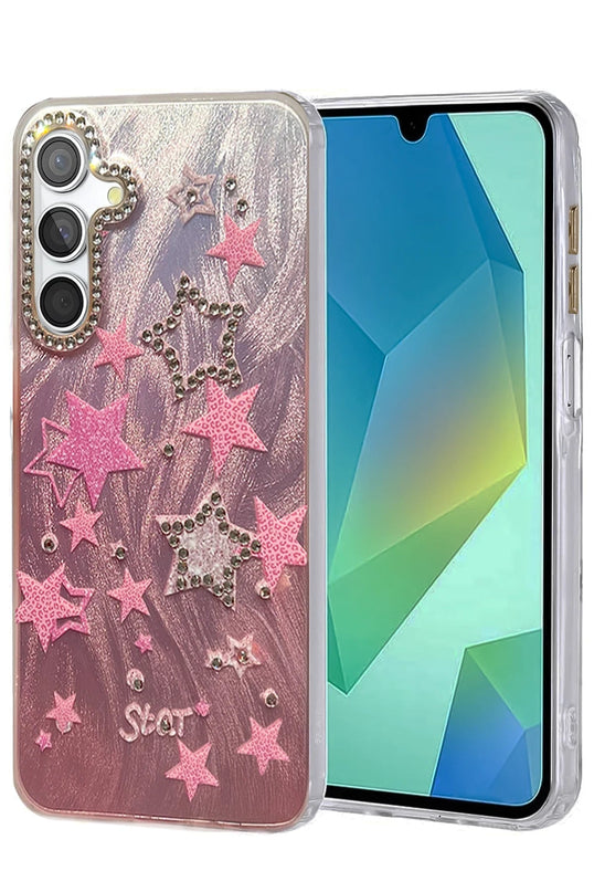 Samsung Galaxy A15 4G Blade Aynalı Desenli Kapak Kılıf - Desen 7