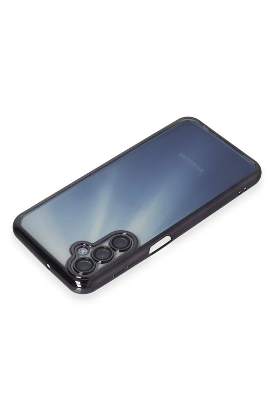 Samsung Galaxy A15 4G Razer Lensli Silikon Kılıf - Mor 3